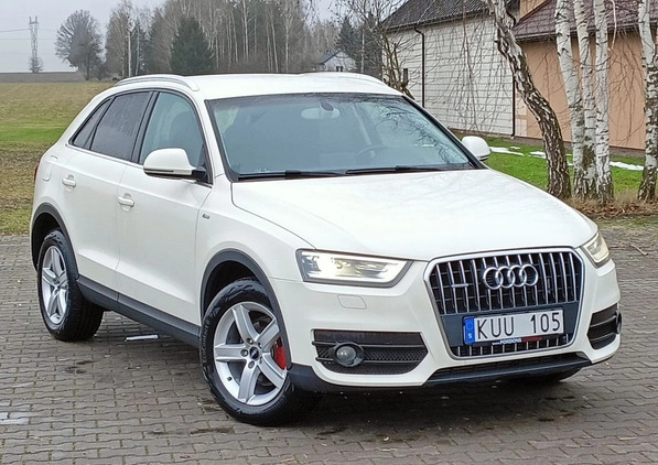 Audi Q3 cena 56000 przebieg: 233047, rok produkcji 2012 z Bielawa małe 596